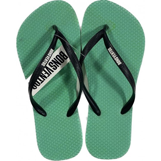 CHINELO BONS VENTOS - VERDE/PRETO